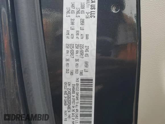 2016 Dodge Grand Caravan SE with VIN 2C4RDGBG3GR340614, listed as a Copart auction lot 67363125 with 22,547 mi miles and Salvage title. Bid and sale history available at DreamBid. Image 13.