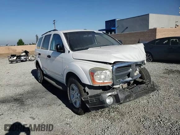 2005 Dodge Durango SLT with VIN 1D4HD48N55F509880, listed as a Copart auction lot 69296595 with 109,729 mi miles and Salvage title. Bid and sale history available at DreamBid. Image 15.