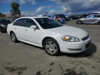 2013 Chevrolet Impala LT with VIN 2G1WG5E36D1110401, listed as a Copart auction lot 81957275 with 237,405 mi miles and Salvage title. Bid and sale history available at DreamBid. Image 4.