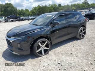 2021 Chevrolet Blazer LT с VIN 3GNKBDR42MS559846, выставлен на аукционе Copart как лот 68963765 с пробегом 40 204 миль миль и Списание • Salvage title. История ставок и продаж доступна на DreamBid. Изображение 1.