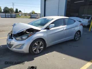 2014 Hyundai Elantra Limited with VIN KMHDH4AE3EU143712, listed as a Copart auction lot 69420495 with 77,578 mi miles and Salvage title. Bid and sale history available at DreamBid. Image 1.
