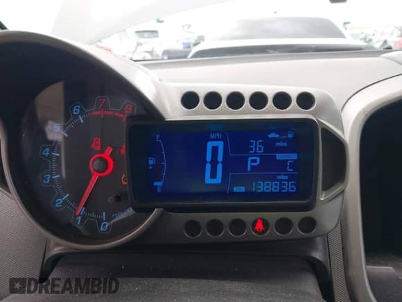 2013 Chevrolet Sonic LTZ with VIN 1G1JE5SG1D4168430, listed as a IAAI auction lot 41797973 with 138,836 mi miles and . Bid and sale history available at DreamBid. Image 7.