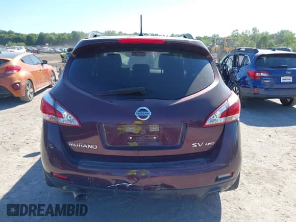 2014 Nissan Murano LE with VIN JN8AZ1MW9EW527400, listed as a IAAI auction lot 42999965 with 127,064 mi miles and . Bid and sale history available at DreamBid. Image 16.