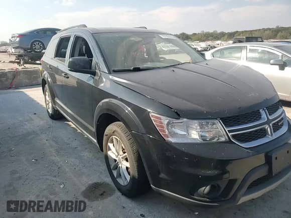 2014 Dodge Journey SXT with VIN 3C4PDCBG1ET191744, listed as a Copart auction lot 87368035 with Not provided miles and Salvage title. Bid and sale history available at DreamBid. Image 14.