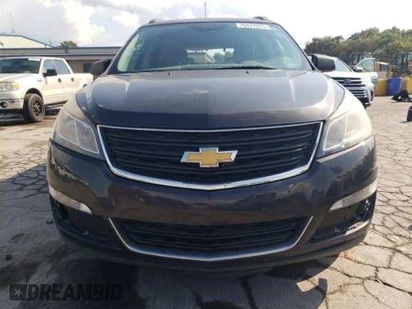 2016 Chevrolet Traverse LS z VIN 1GNKRFEDXGJ288151, wystawiony jako Copart lot #70477975 z przebiegiem 214 685 mil mil oraz Szkoda całkowita • Salvage title. Historia ofert i sprzedaży dostępna na DreamBid. Obrazek 5.