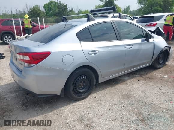 2018 Subaru Impreza with VIN 4S3GKAA67J1624925, listed as a IAAI auction lot 42481103 with 102,030 mi miles and . Bid and sale history available at DreamBid. Image 4.
