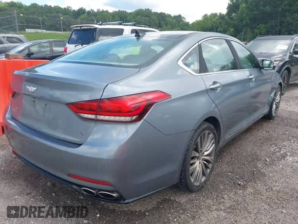2015 Hyundai Genesis 5.0L z VIN KMHGN4JF8FU024652, wystawiony jako IAAI lot #42821344 z przebiegiem 113 915 mil mil oraz . Historia ofert i sprzedaży dostępna na DreamBid. Obrazek 4.