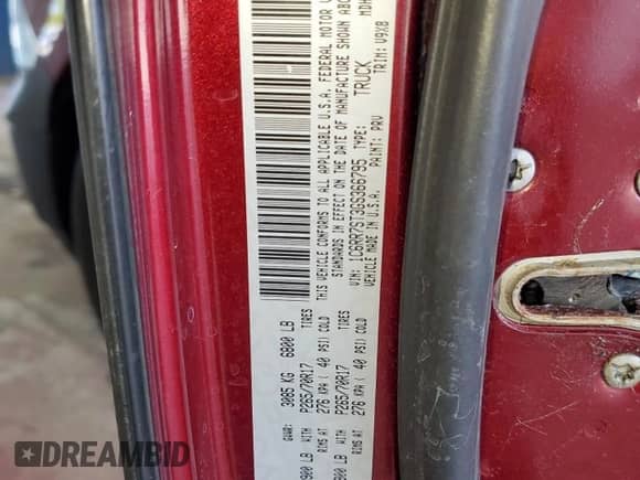 2016 Ram 1500 Tradesman с VIN 1C6RR7ST3GS366795, выставлен на аукционе Copart как лот 72085855 с пробегом 114 924 миль миль и Списание • Salvage title. История ставок и продаж доступна на DreamBid. Изображение 12.