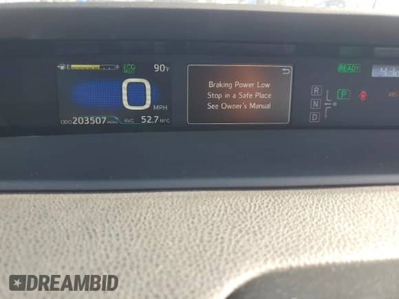 2018 Toyota Prius Two с VIN JTDKARFU6J3550906, выставлен на аукционе Copart как лот 71531595 с пробегом 203 507 миль миль и Списание • Salvage title. История ставок и продаж доступна на DreamBid. Изображение 9.