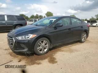 2018 Hyundai Elantra Value Edition with VIN KMHD84LF6JU574299, listed as a Copart auction lot 67972575 with 70,213 mi miles and Salvage title. Bid and sale history available at DreamBid. Image 1.