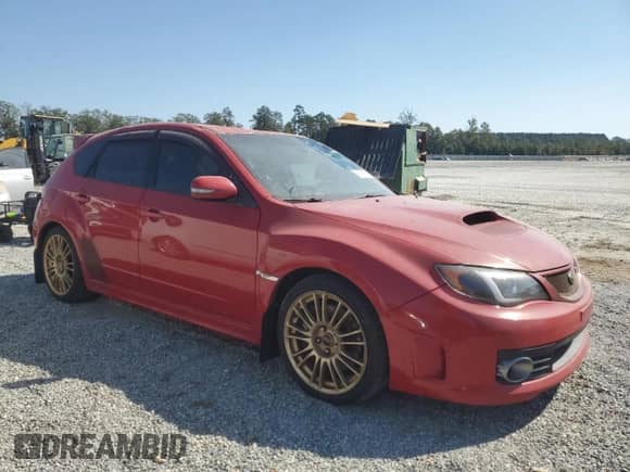 2009 Subaru WRX STI with VIN JF1GR89699L826521, listed as a Copart auction lot 74781604 with 198,228 mi miles and Salvage title. Bid and sale history available at DreamBid. Image 4.