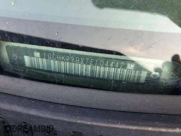 2007 Chevrolet Silverado 2500HD LT1 with VIN 1GCHK29D87E104442, listed as a Copart auction lot 82052125 with 229,369 mi miles and Salvage title. Bid and sale history available at DreamBid. Image 13.