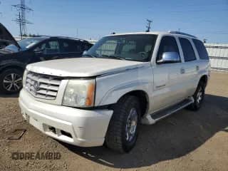 2004 Cadillac Escalade z VIN 1GYEK63NX4R109202, wystawiony jako Copart lot #84244305 z przebiegiem Nie podano mil oraz Szkoda całkowita • Salvage title. Historia ofert i sprzedaży dostępna na DreamBid. Obrazek 1.