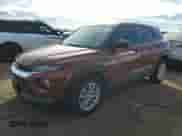 2021 Chevrolet TrailBlazer LS with VIN KL79MNSL0MB076812, listed as a Copart auction lot 46640155 with 20,763 mi miles and Salvage title. Bid and sale history available at DreamBid. Image 1.