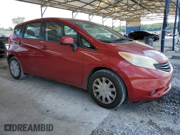 2014 Nissan Note SV with VIN 3N1CE2CP8EL415714, listed as a Copart auction lot 63479555 with 180,264 mi miles and Salvage title. Bid and sale history available at DreamBid. Image 4.