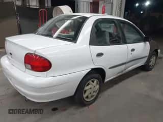 2001 Chevrolet Metro Lsi with VIN 2C1MR522816702155, listed as a IAAI auction lot 41829889 with 162,769 mi miles and . Bid and sale history available at DreamBid. Image 4.