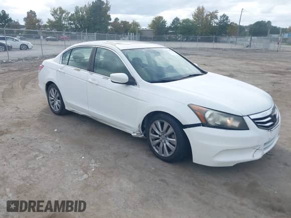 2011 Honda Accord EX с VIN 1HGCP2F70BA127502, выставлен на аукционе IAAI как лот 43378240 с пробегом 276 776 миль миль и . История ставок и продаж доступна на DreamBid. Изображение 1.