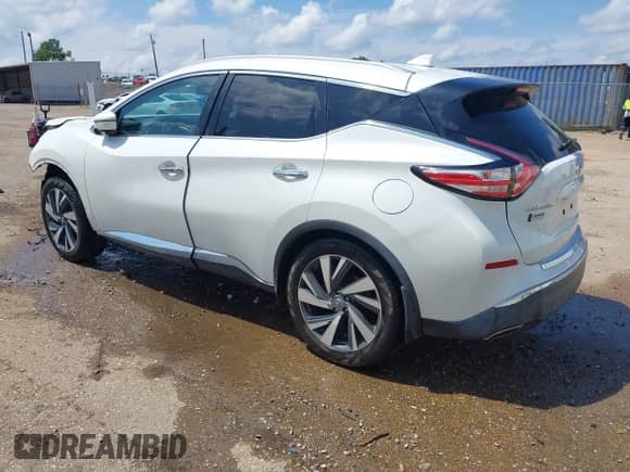 2017 Nissan Murano SV с VIN 5N1AZ2MG3HN123511, выставлен на аукционе IAAI как лот 42897153 с пробегом 41 964 миль миль и . История ставок и продаж доступна на DreamBid. Изображение 3.