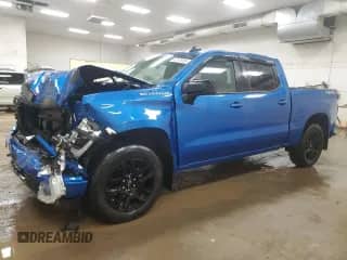 2022 Chevrolet Silverado 1500 RST с VIN 1GCUDEED0NZ601314, выставлен на аукционе Copart как лот 47576865 с пробегом Не указан миль и Списание • Salvage title. История ставок и продаж доступна на DreamBid. Изображение 1.