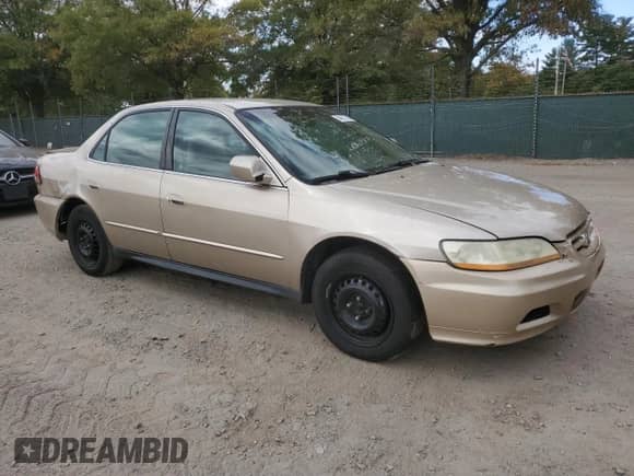 2001 Honda Accord LX with VIN 1HGCG66591A056224, listed as a Copart auction lot 84873735 with 287,273 mi miles and Salvage title. Bid and sale history available at DreamBid. Image 4.