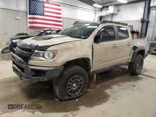 2021 Chevrolet Colorado 4WD ZR2 с VIN 1GCGTEEN8M1294352, выставлен на аукционе Copart как лот 60744845 с пробегом 47 188 миль миль и Списание • Salvage title. История ставок и продаж доступна на DreamBid. Изображение 1.