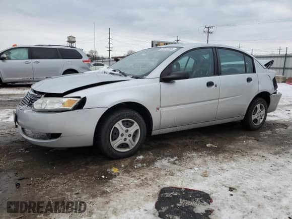2005 Saturn ION ION 1 with VIN 1G8AG52F15Z108932, listed as a Copart auction lot 88412095 with 155,760 mi miles and Salvage title. Bid and sale history available at DreamBid. Image 1.