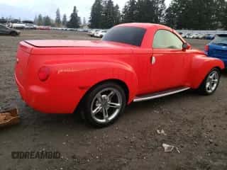2003 Chevrolet SSR LS z VIN 1GCES14P03B100704, wystawiony jako Copart lot #87891855 z przebiegiem 71 206 mil mil oraz Szkoda całkowita • Salvage title. Historia ofert i sprzedaży dostępna na DreamBid. Obrazek 3.