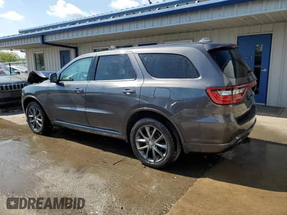 2017 Dodge Durango Crew with VIN 1C4SDJDT5HC921308, listed as a Copart auction lot 80574935 with 152,925 mi miles and Salvage title. Bid and sale history available at DreamBid. Image 2.