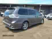 2013 Toyota Sienna SE with VIN 5TDXK3DC2DS324200, listed as a IAAI auction lot 43118012 with 158,753 mi miles and . Bid and sale history available at DreamBid. Image 4.