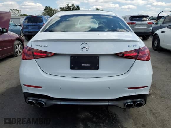 2023 Mercedes-Benz C 43 AMG с VIN W1KAF8HBXPR074559, выставлен на аукционе Copart как лот 70691195 с пробегом 20 669 миль миль и Списание • Salvage title. История ставок и продаж доступна на DreamBid. Изображение 6.