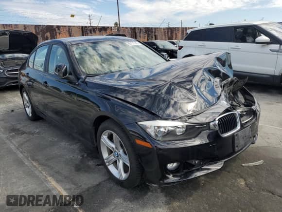 2014 BMW 3 Series 320i with VIN WBA3B1G58ENS80286, listed as a Copart auction lot 80151145 with 44,797 mi miles and Salvage title. Bid and sale history available at DreamBid. Image 4.