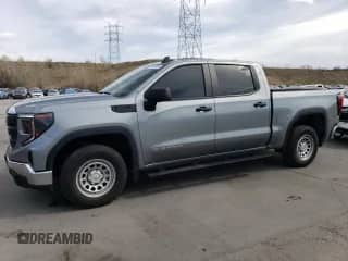 2024 GMC Sierra 1500 Pro with VIN 1GTPUAEK5RZ304453, listed as a Copart auction lot 52434285 with 23,230 mi miles and Clean title. Bid and sale history available at DreamBid. Image 1.