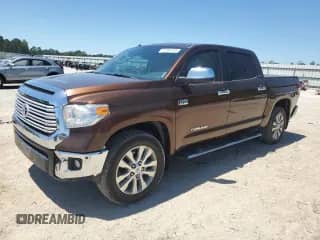 2017 Toyota Tundra Limited with VIN 5TFFW5F16HX217416, listed as a Copart auction lot 57993165 with 113,617 mi miles and Salvage title. Bid and sale history available at DreamBid. Image 1.