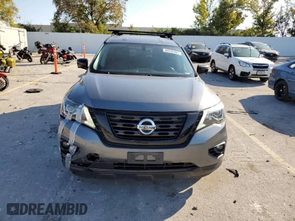2018 Nissan Pathfinder S with VIN 5N1DR2MN7JC653915, listed as a Copart auction lot 80292405 with 111,264 mi miles and Salvage title. Bid and sale history available at DreamBid. Image 5.
