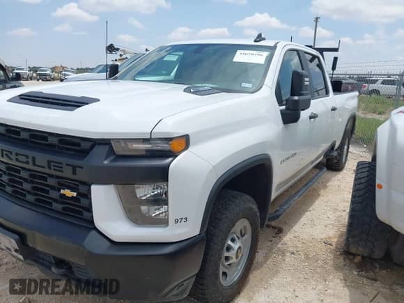 2021 Chevrolet Silverado 2500HD Work Truck with VIN 1GC1YLEY7MF162000, listed as a IAAI auction lot 42650396 with 144,950 mi miles and . Bid and sale history available at DreamBid. Image 6.