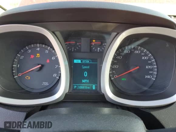 2013 Chevrolet Equinox LT with VIN 2GNALDEK4D1125016, listed as a Copart auction lot 71873155 with 106,819 mi miles and Salvage title. Bid and sale history available at DreamBid. Image 9.