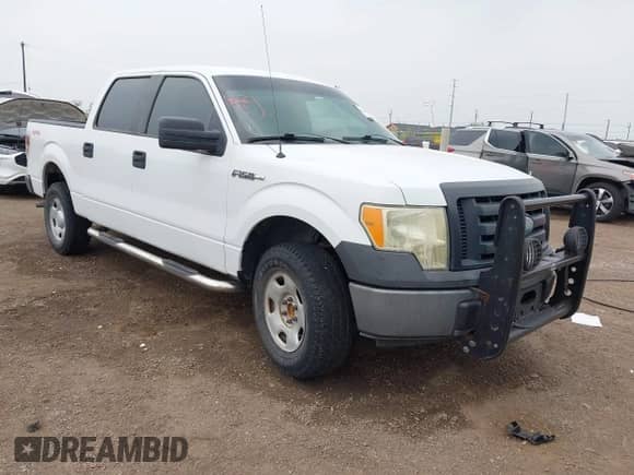 2009 Ford F-150 XL with VIN 1FTRW14869FB13294, listed as a IAAI auction lot 42100120 with 168,754 mi miles and . Bid and sale history available at DreamBid. Image 1.