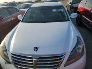 2014 Hyundai Equus Ultimate с VIN KMHGH4JH6EU082587, выставлен на аукционе Copart как лот 70627984 с пробегом 107 061 миль миль и Списание • Salvage title. История ставок и продаж доступна на DreamBid. Изображение 5.