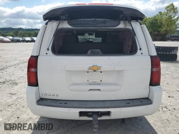2016 Chevrolet Tahoe LT with VIN 1GNSKBKC8GR342878, listed as a Copart auction lot 69743265 with Not provided miles and Salvage title. Bid and sale history available at DreamBid. Image 6.