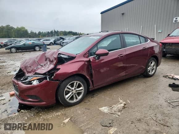 2016 Chevrolet Cruze LT с VIN 1G1BE5SM3G7300763, выставлен на аукционе Copart как лот 86091305 с пробегом 140 773 миль миль и На запчасти • Non repairable. История ставок и продаж доступна на DreamBid. Изображение 1.