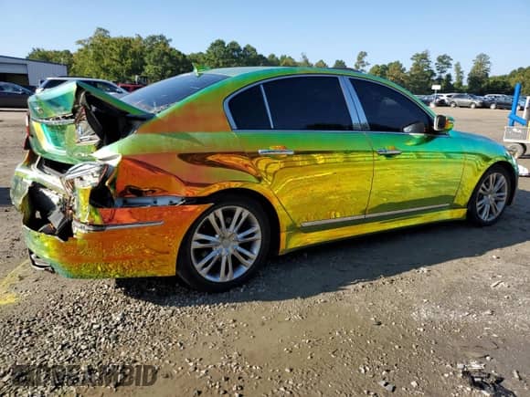 2012 Hyundai Genesis 4.6L с VIN KMHGC4DF8CU179957, выставлен на аукционе Copart как лот 80396695 с пробегом 180 675 миль миль и Списание • Salvage title. История ставок и продаж доступна на DreamBid. Изображение 3.