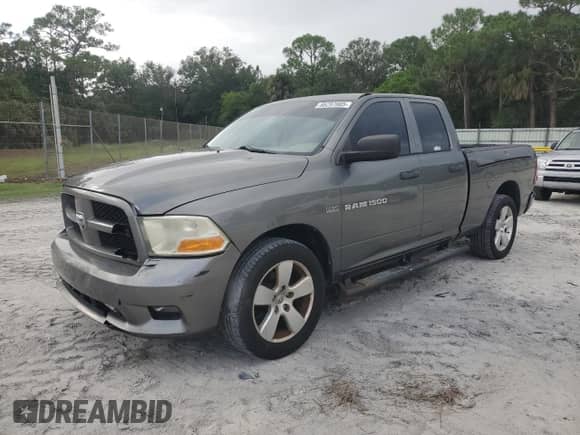 2012 Ram 1500 Express с VIN 1C6RD6FT0CS236714, выставлен на аукционе Copart как лот 85257085 с пробегом 240 896 миль миль и Чистый • Clean title. История ставок и продаж доступна на DreamBid. Изображение 1.