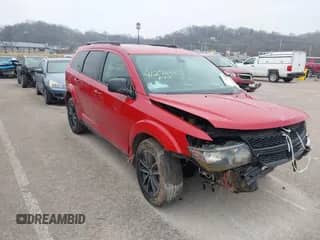 2018 Dodge Journey SE with VIN 3C4PDCAB0JT448506, listed as a IAAI auction lot 41272683 with 96,908 mi miles and . Bid and sale history available at DreamBid. Image 1.