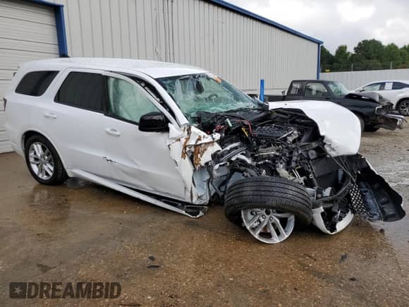 2025 Dodge Durango GT with VIN 1C4RDJDG1SC542279, listed as a Copart auction lot 69008465 with Not provided miles and Non repairable. Bid and sale history available at DreamBid. Image 4.
