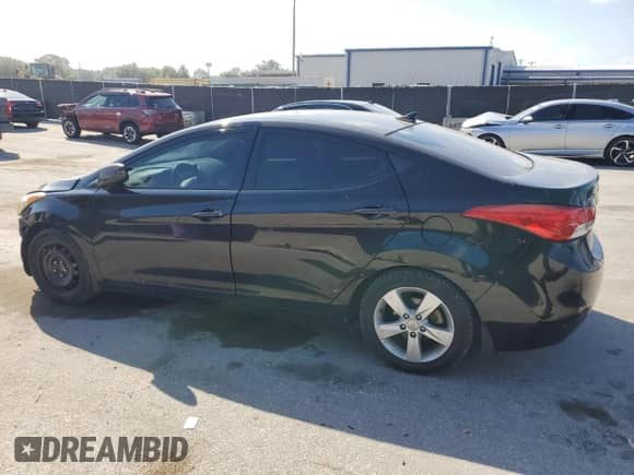2013 Hyundai Elantra GLS with VIN 5NPDH4AE0DH421818, listed as a Copart auction lot 84240715 with 128,586 mi miles and Salvage title. Bid and sale history available at DreamBid. Image 2.
