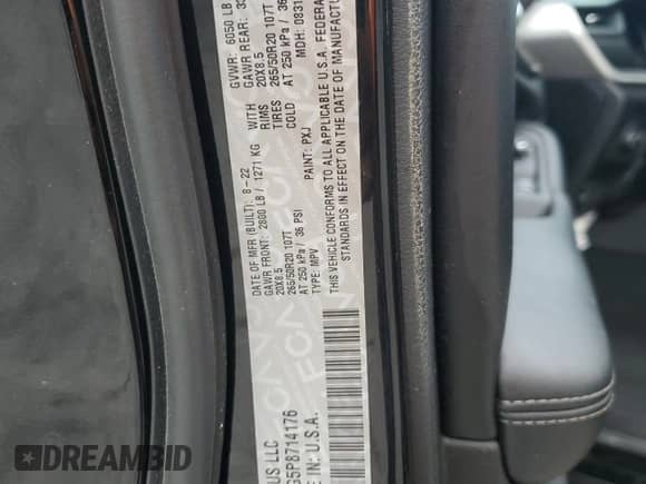 2023 Jeep Grand Cherokee Altitude with VIN 1C4RJGAG5P8714176, listed as a Copart auction lot 59681575 with 11,527 mi miles and Salvage title. Bid and sale history available at DreamBid. Image 13.