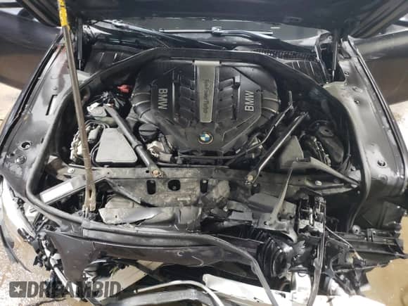 2013 BMW 7 Series 750Li xDrive with VIN WBAYF8C57DD140789, listed as a Copart auction lot 51242925 with Not provided miles and Salvage title. Bid and sale history available at DreamBid. Image 11.
