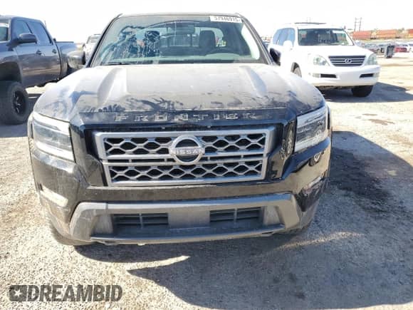 2022 Nissan Frontier S with VIN 1N6ED1EK4NN656008, listed as a Copart auction lot 57946915 with 25,607 mi miles and Salvage title. Bid and sale history available at DreamBid. Image 5.