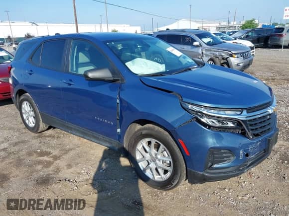 2024 Chevrolet Equinox LS с VIN 3GNAXHEG3RL316004, выставлен на аукционе IAAI как лот 42846014 с пробегом 25 535 миль миль и . История ставок и продаж доступна на DreamBid. Изображение 1.