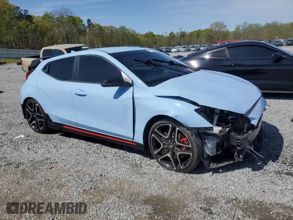 2021 Hyundai Veloster z VIN KMHT36AH2MU009000, wystawiony jako Copart lot #51254095 z przebiegiem 77 268 mil mil oraz Szkoda całkowita • Salvage title. Historia ofert i sprzedaży dostępna na DreamBid. Obrazek 4.